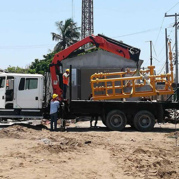 Suministro e instalación de tubería y estaciones de regulación y medición